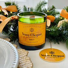 Load image into Gallery viewer, VC Upcycled Champagne Bottle Candle